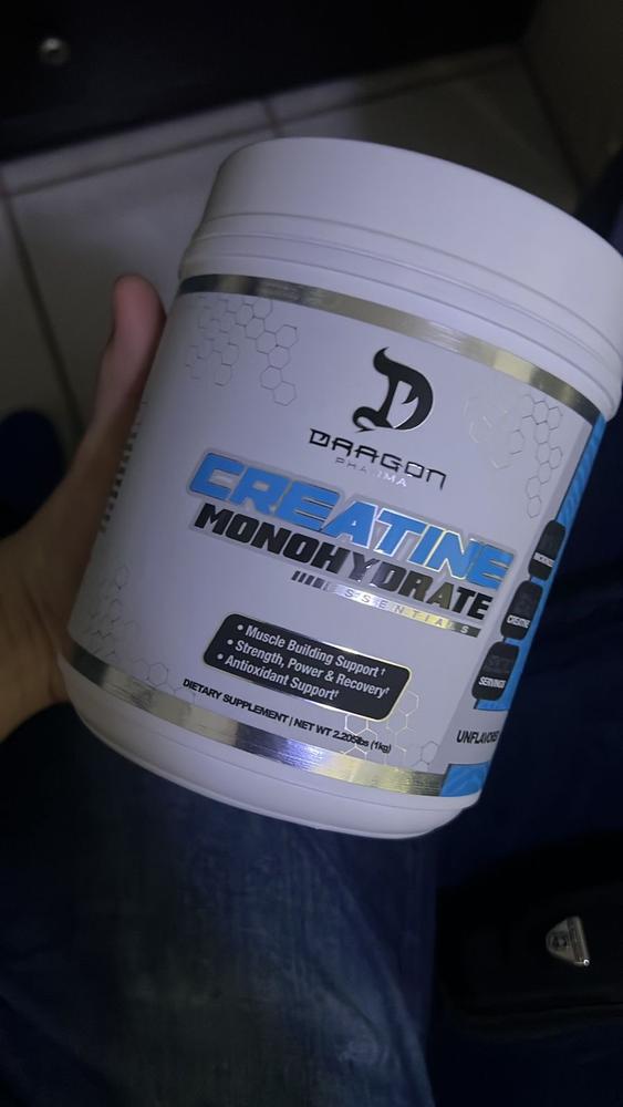 CREATINE MONOHYDRATE ESSENTIALS - Customer Photo From Fernando