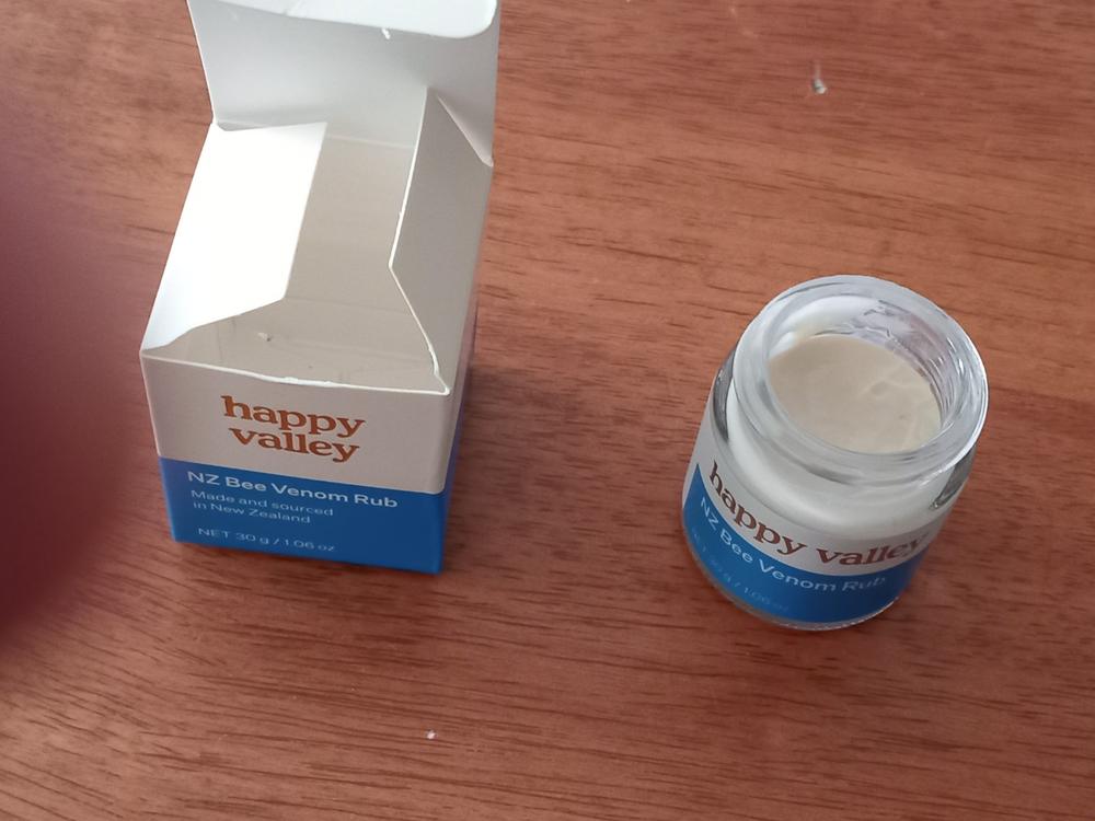NZ Bee Venom Rub - Customer Photo From Hock Kee Lim