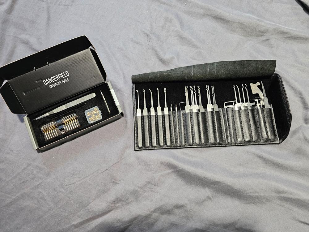 LOCKFIELD EQUIPMENT マルチスチールセット Multipick ELITE 27 piece Professional Lock Pick Set + Case