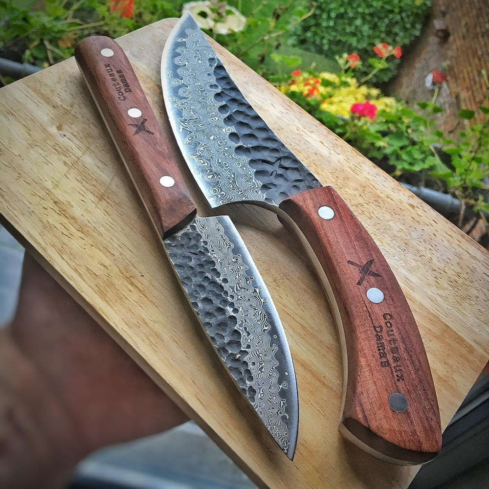 Pattern Welded Picnic Damascus Knife | Brut Knives