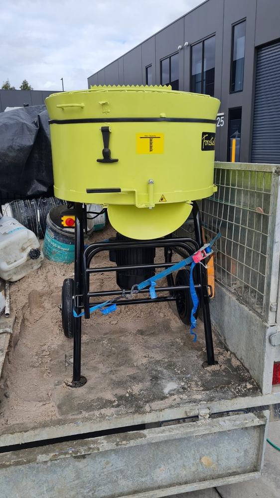 120L 2200W Portable Mortar Mixer Commercial Screed Mixer BM679C - Customer Photo From Sam Maatouk