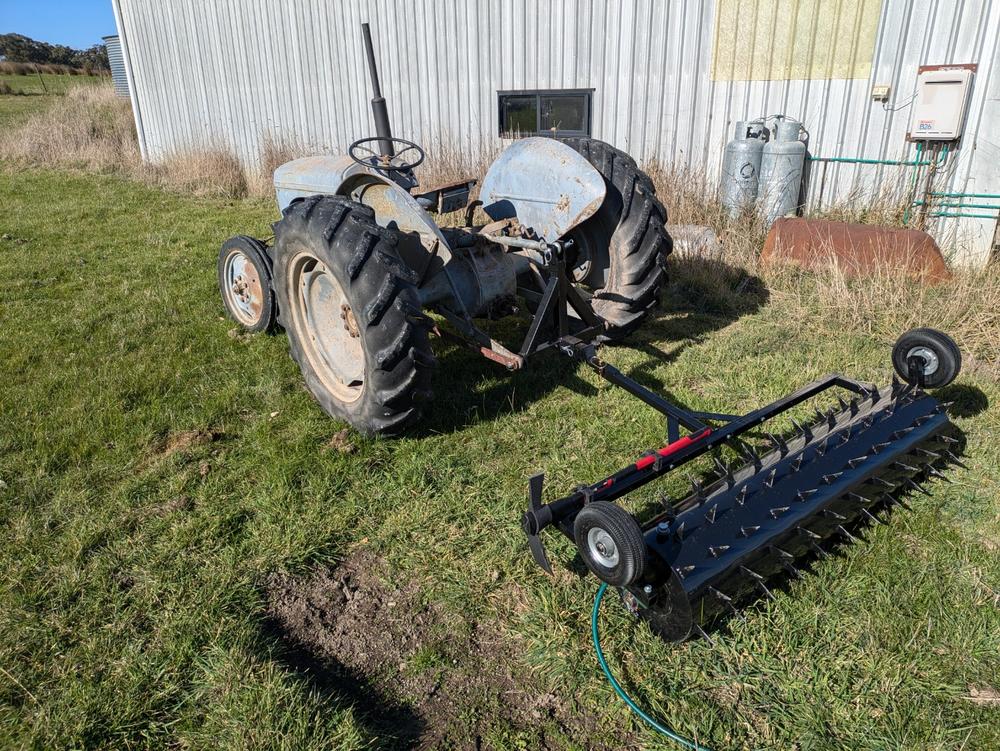 Lawn Spike Aerator, 60" Tow Behind Aerator BM11133 - Customer Photo From Anonymous