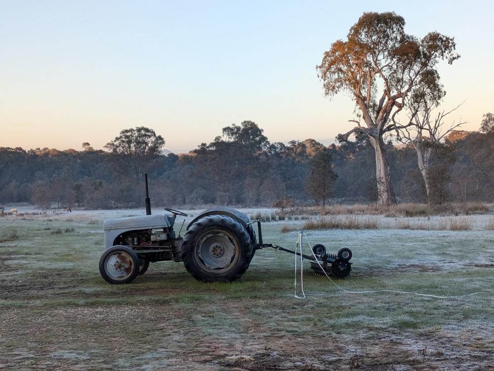 Lawn Spike Aerator, 60" Tow Behind Aerator BM11133 - Customer Photo From Anonymous