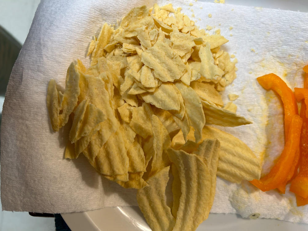 6 Pack - Pringles Wavy Sharp White Cheddar Potato Chips 4.8 oz - Customer Photo From Zigie Culbreth