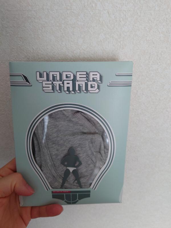 UNDERSTAND アンダースタンド《アンダー・スタンダード》 ローライズボクサーパンツ / Mサイズ : 070)グレー - Customer Photo From カスタマーIC9