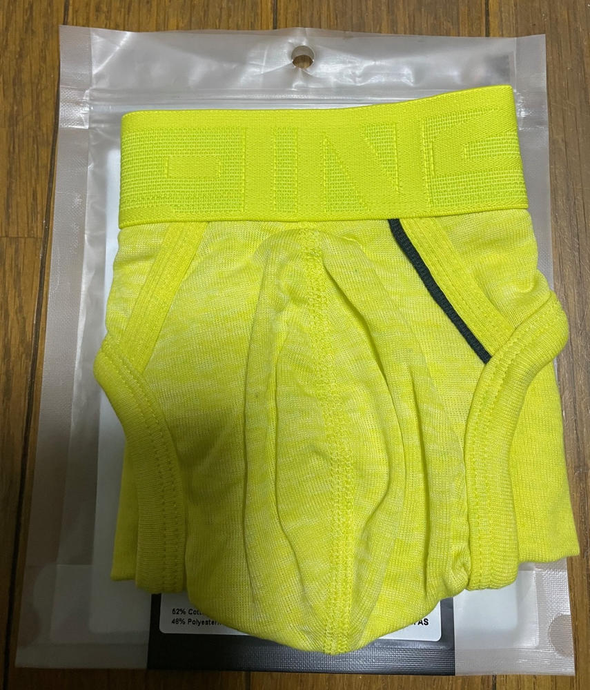 C-IN2 HAND ME DOWN ローライズブリーフ / Mサイズ : YASHYELLOW - Customer Photo From カスタマーNOI 