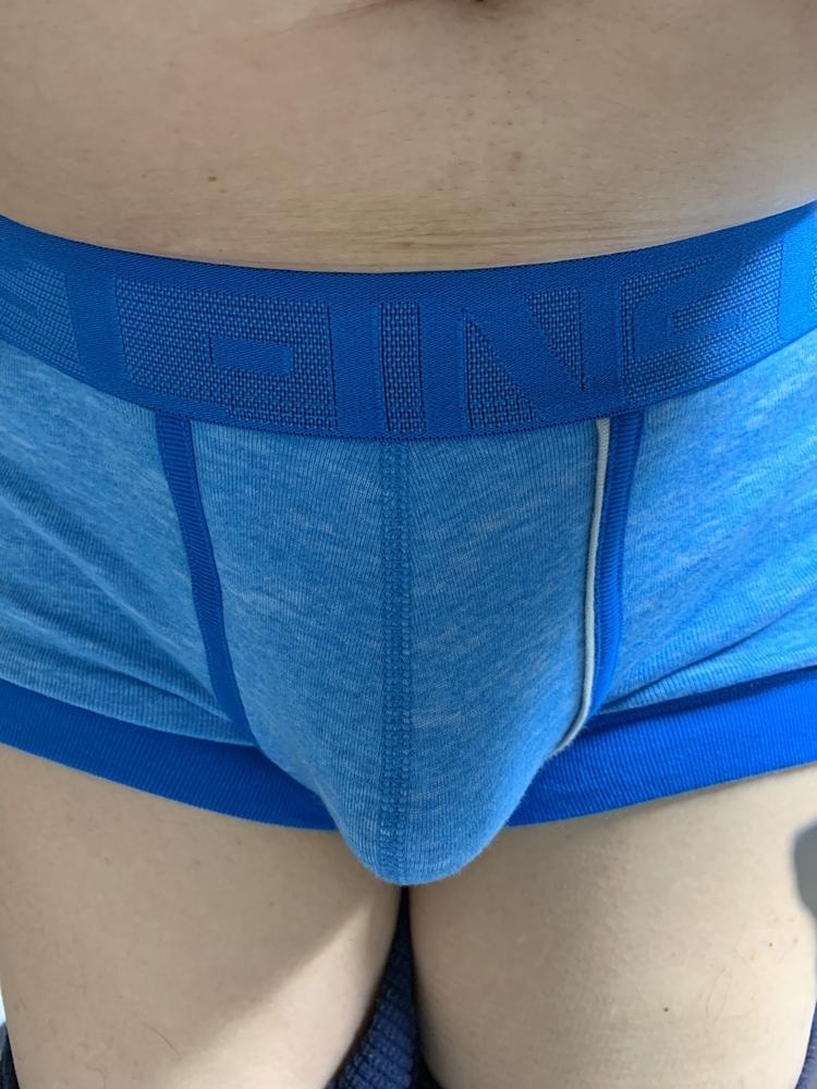CIN2 HAND ME DOWN ローライズボクサーパンツ サイズ：M　色：FREDDIEBLUE - Customer Photo From カスタマーIK
