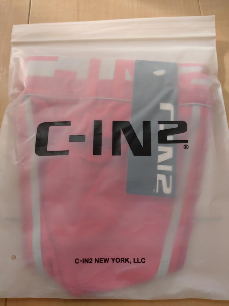 C-IN2 MESH Tバック/ Sサイズ : RANDALLRED - Customer Photo From カスタマーYO6