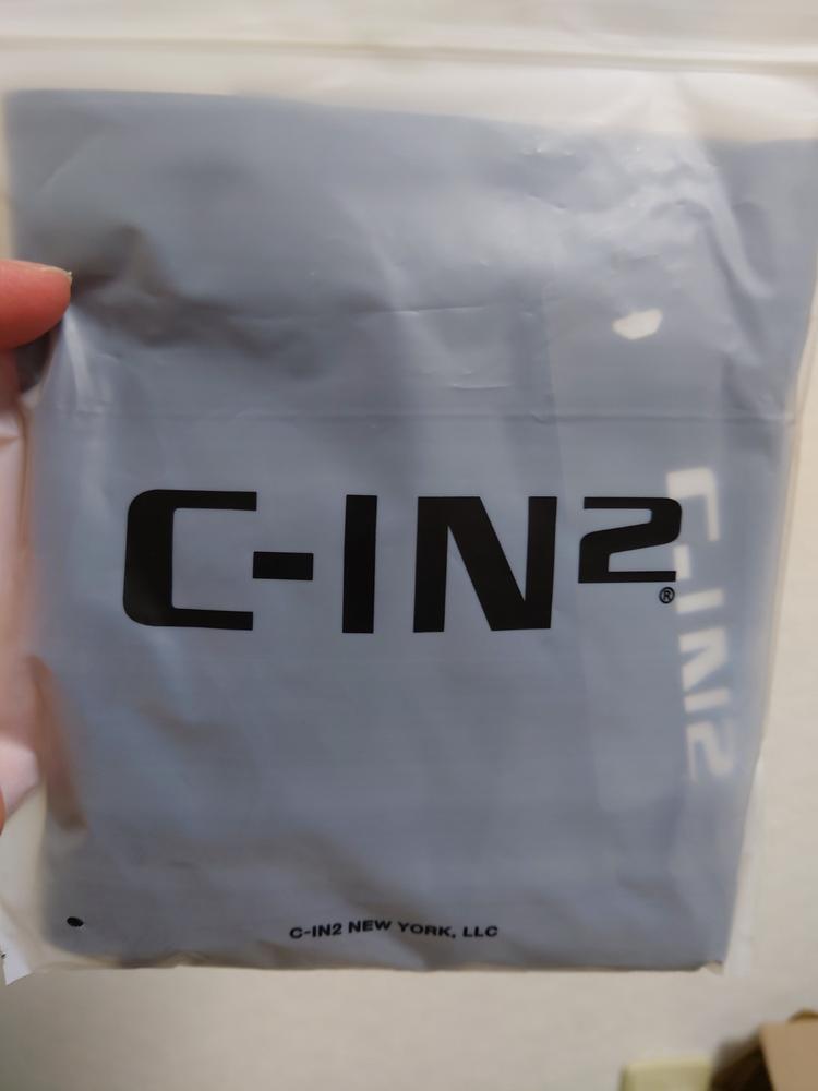 C-IN2 SHEER ローライズブリーフ / Mサイズ : BLACK - Customer Photo From カスタマーIC9