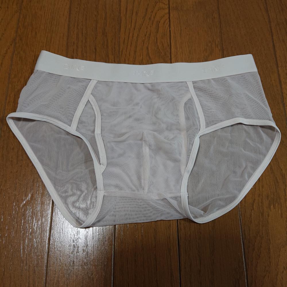 C-IN2 SHEER 前開き ブリーフ / XSサイズ : NAVIDNEUTRAL - Customer Photo From カスタマーM1O