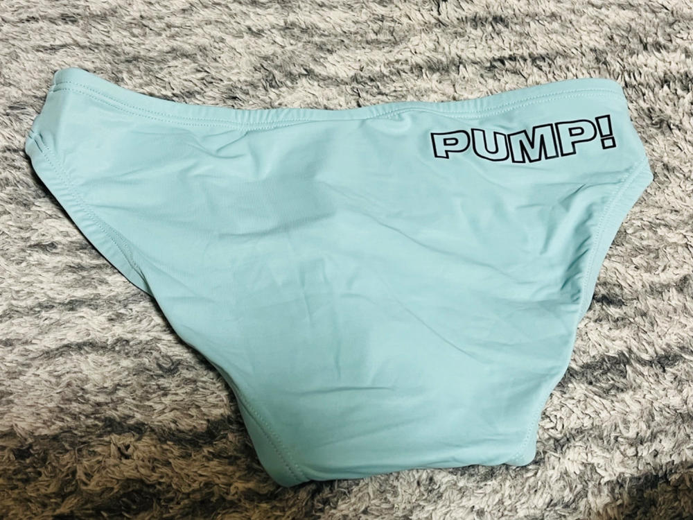 PUMP パンプ メンズ水着 ビキニ WATER CHEEKY/ Mサイズ : レトロティール - Customer Photo From カスタマーSE5