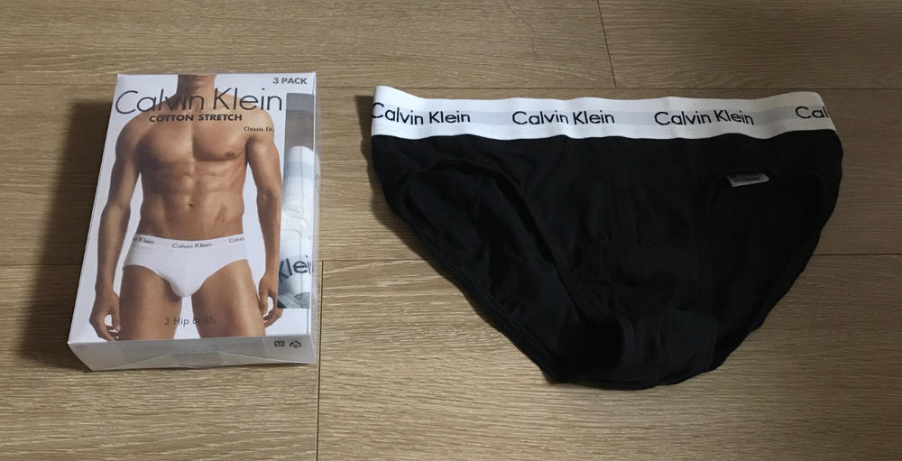 カルバンクライン Calvin Klein 3枚組セット ブリーフ / Sサイズ : 【998】 - Customer Photo From カスタマーNGR