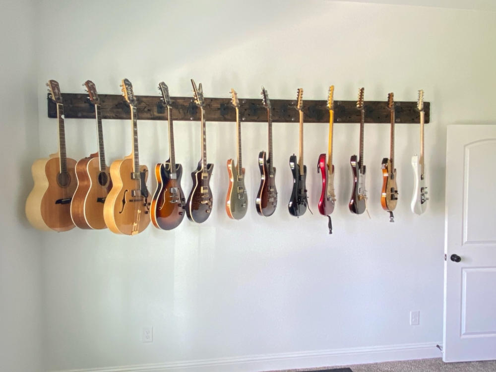 Guitar Hanger Hook Holder : For Wall Mount Display : Fits for many sizes of  Guitars, Bass, Mandolin, Banjo - HK eCart! India's Wholesale Shop