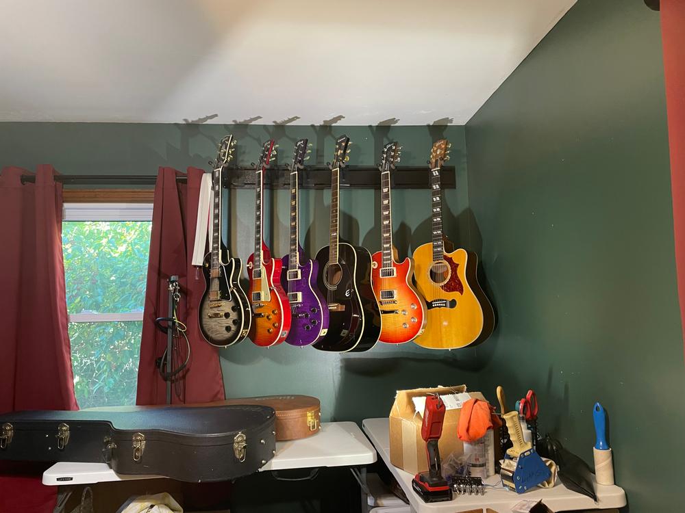 10-Pack Guitar Hanger Hooks – Wall Mount Display Stands By Display Gifts Inc.