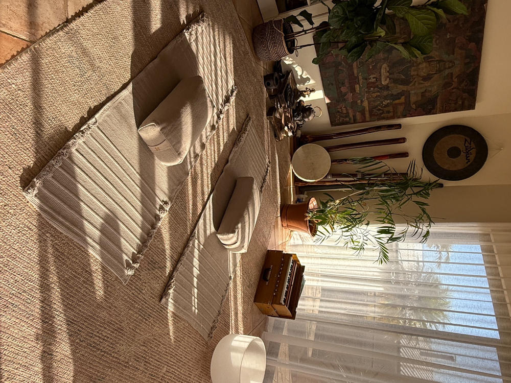 Clay - Naturally Dyed Herbal Yoga Mat - Customer Photo From Stuart Watkins