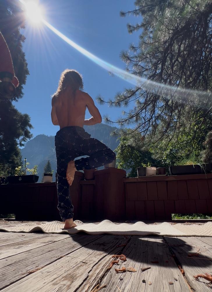 Diamond Yoga Mat - Clay 7mm - Organic Cotton - Customer Photo From Kenneth Reeves