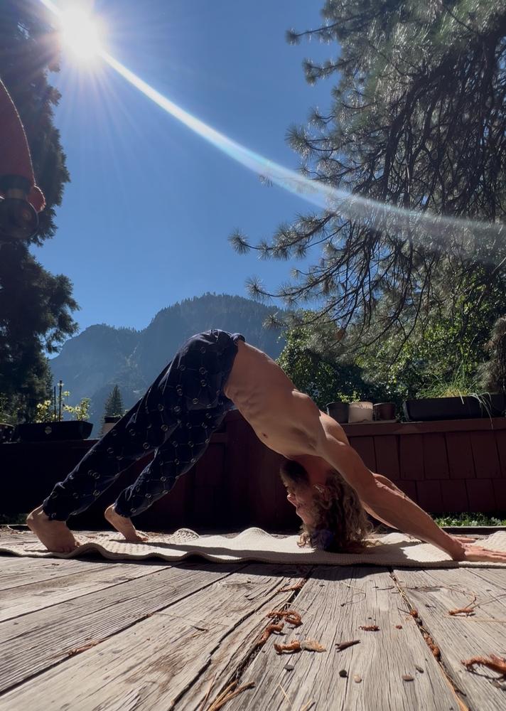 Diamond Yoga Mat - Clay 7mm - Organic Cotton - Customer Photo From Kenneth Reeves