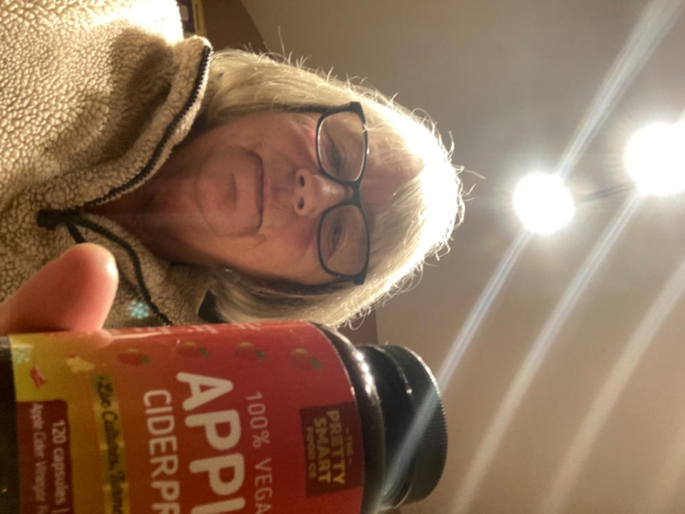 Apple Cider Vinegar Capsules - Customer Photo From Thelma McCullum