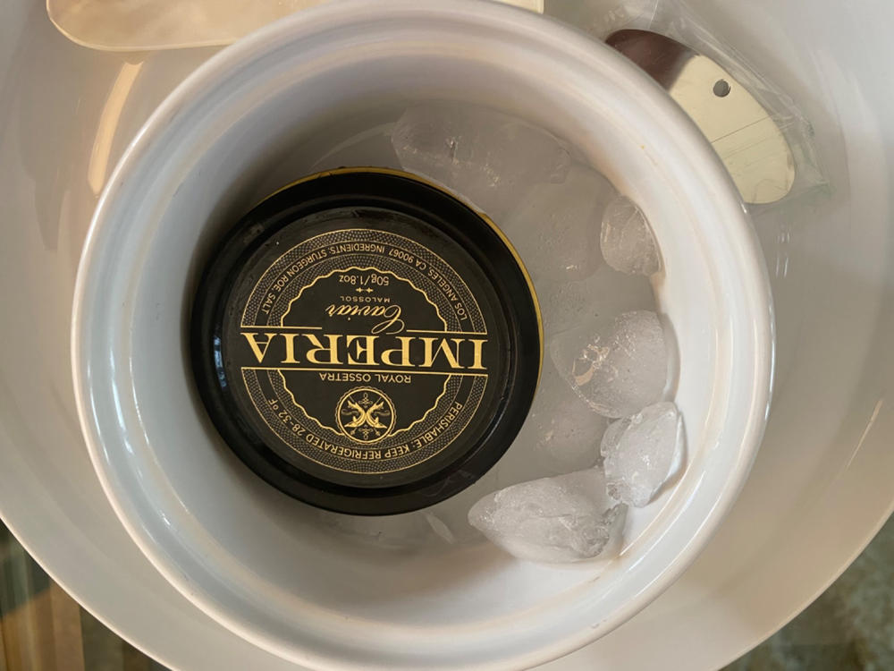 Starter Caviar Set - Customer Photo From Kristin W.