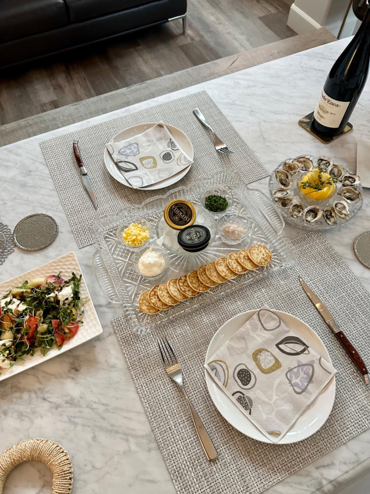 Starter Caviar Set - Customer Photo From Carolina N.