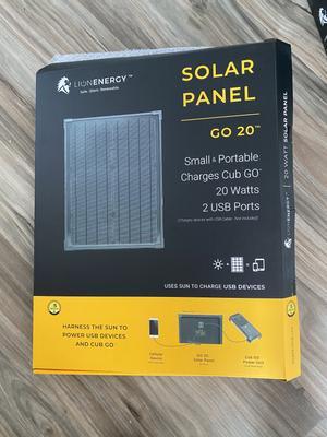 GO 20 - Solar Panel - Customer Photo From FloridaNative