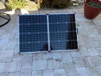 Lion 100W 12V Solar Panel - Customer Photo From Red1948
