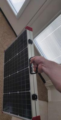 Lion 100W 12V Solar Panel - Customer Photo From gilbertgmc