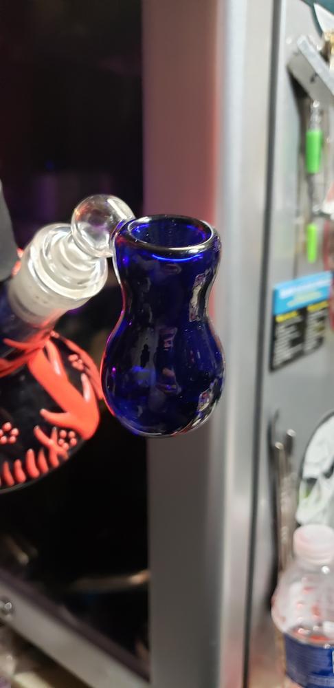 SMOKEA 14mm Colored Bubble Ash Catcher - Customer Photo From HOWARD LEES