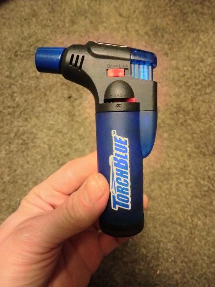 Torch Blue XXL Butane Torch Lighter - Customer Photo From Landon J.