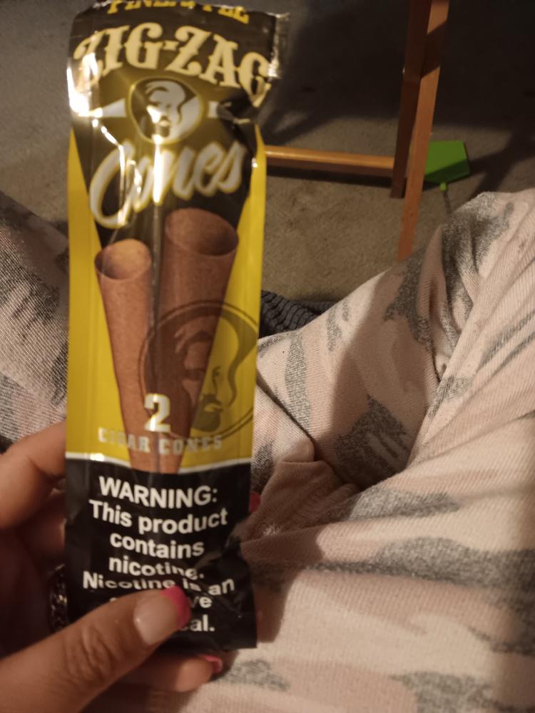 Zig Zag Pre-Rolled Cone Blunt Wraps (2-Pack) - Customer Photo From Anonymous
