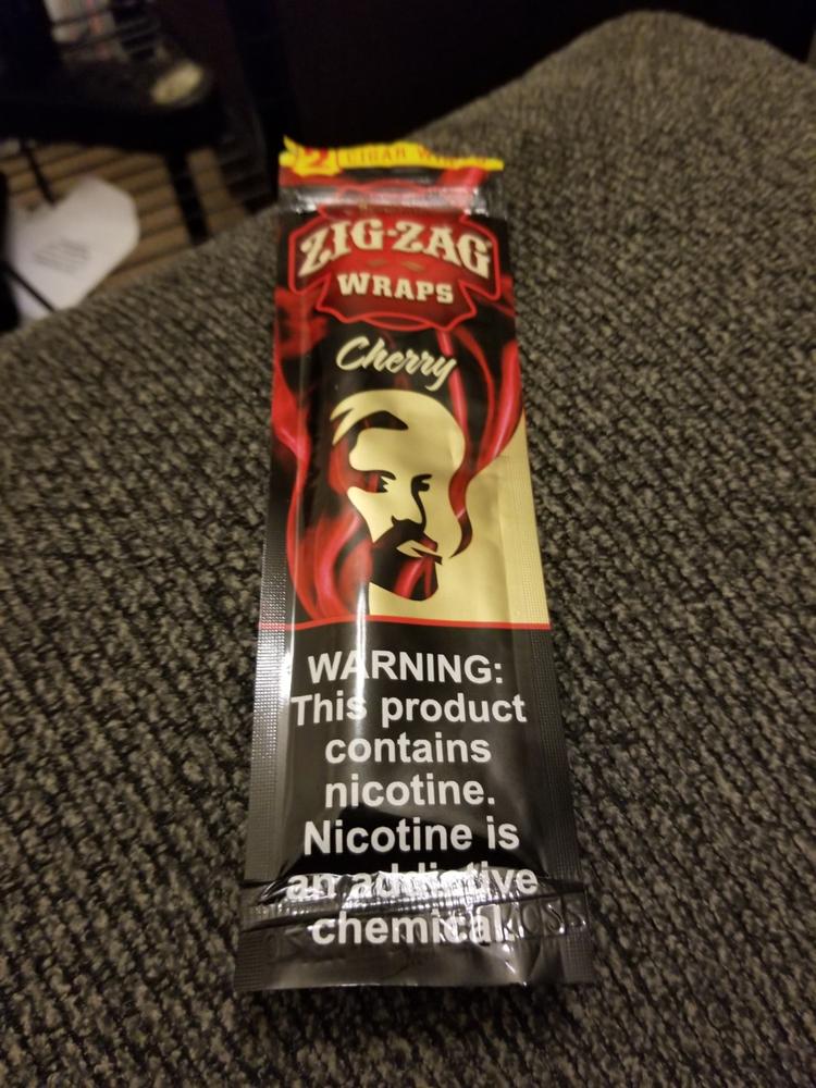 Zig Zag Flavored Blunt Wraps (2-Pack) - Customer Photo From Anonymous