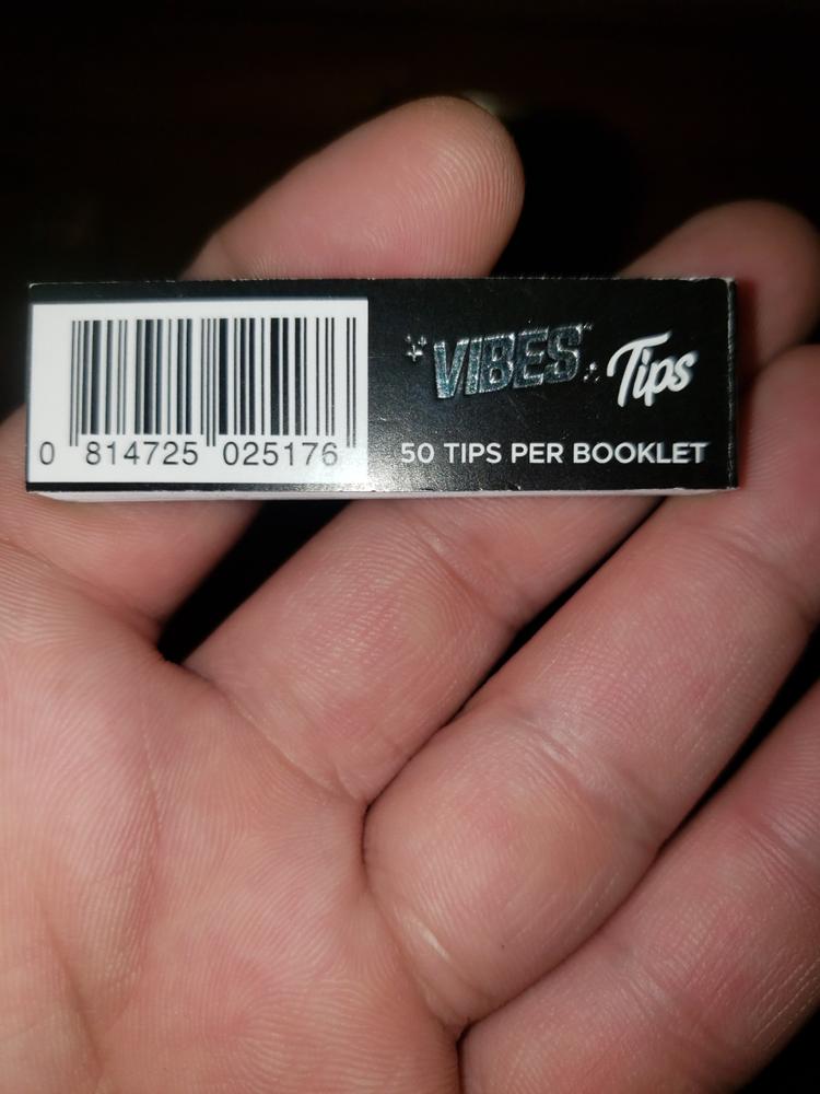 Vibes 1 1/4 Rolling Paper Tips - Customer Photo From Jed s.