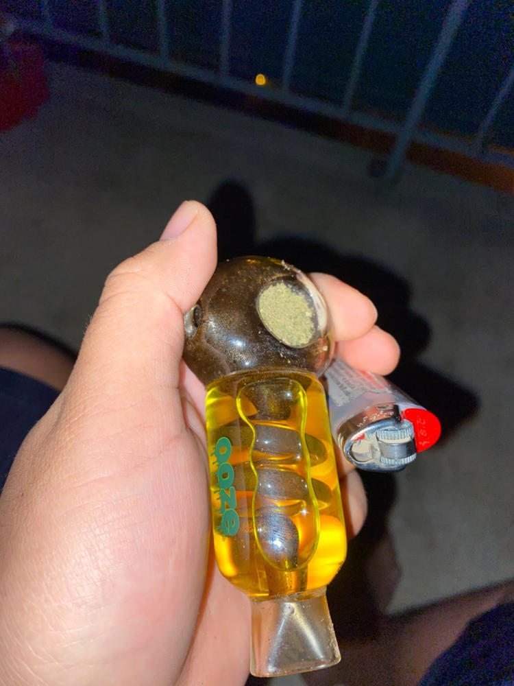 Ooze "Cryo" Glycerin Coil Hand Pipe - Customer Photo From Anonymous