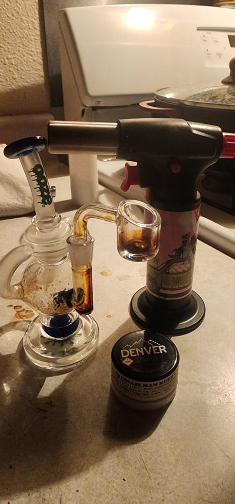 Ooze Swell Mini Recycler Dab Rig - Customer Photo From Theo P.