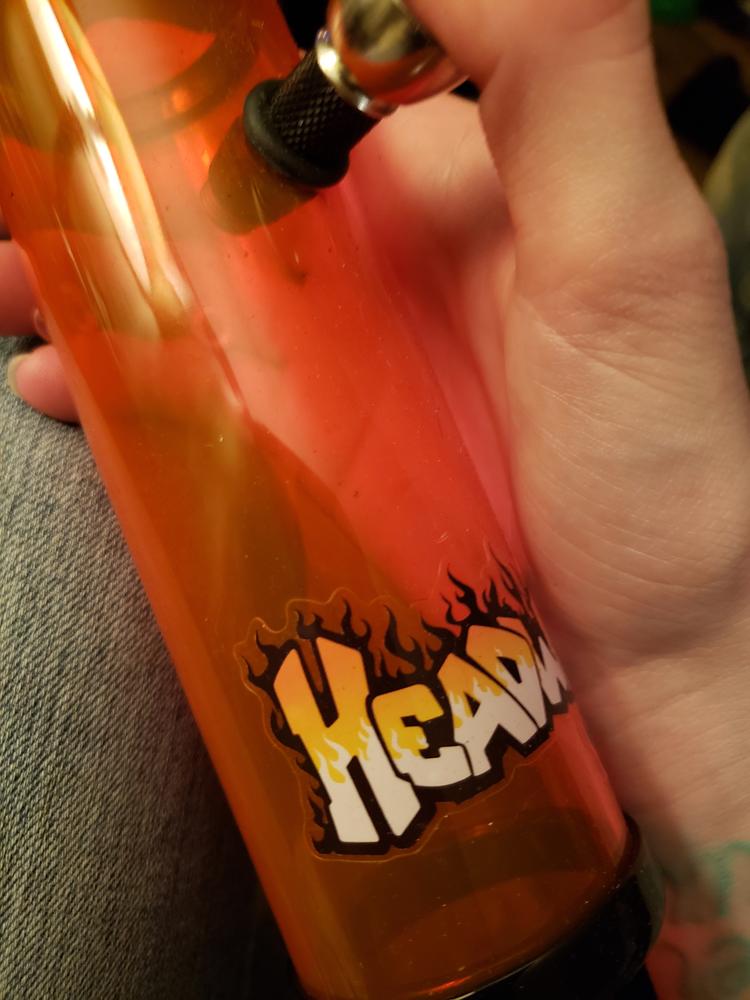 Headway 6" Acrylic Steamroller Pipe - Customer Photo From Heather