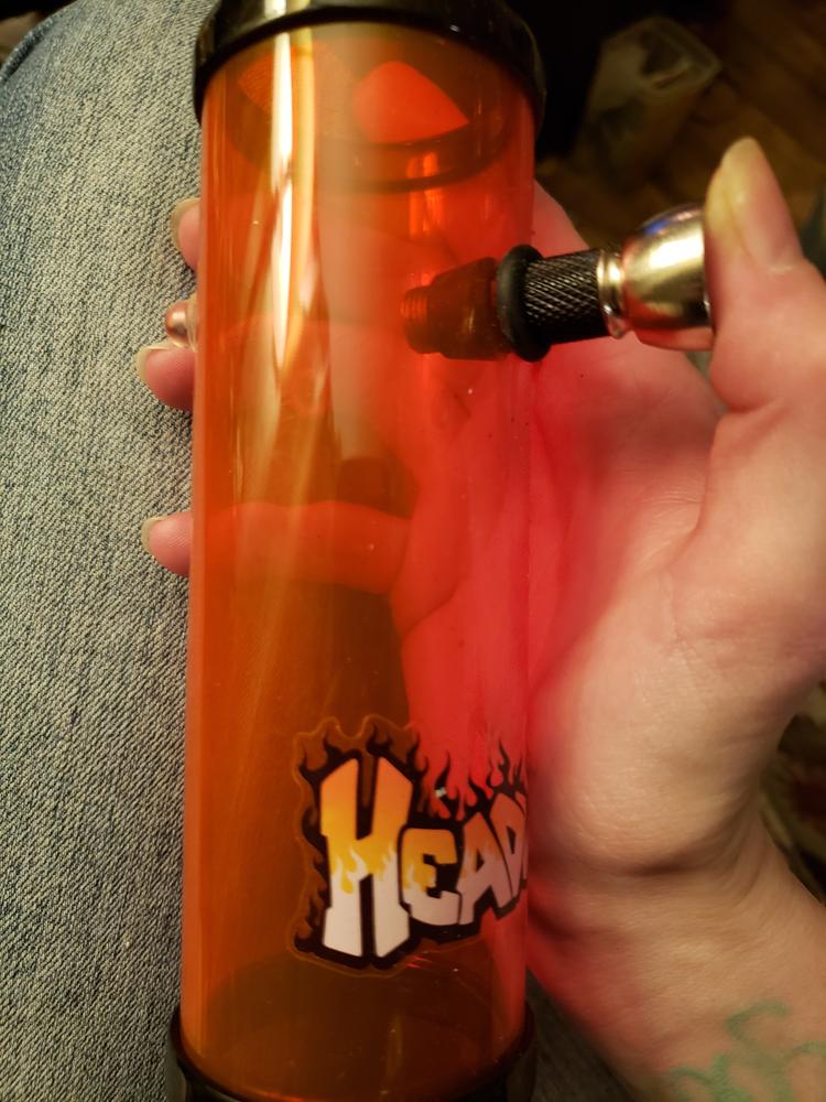 Headway 6" Acrylic Steamroller Pipe - Customer Photo From Heather