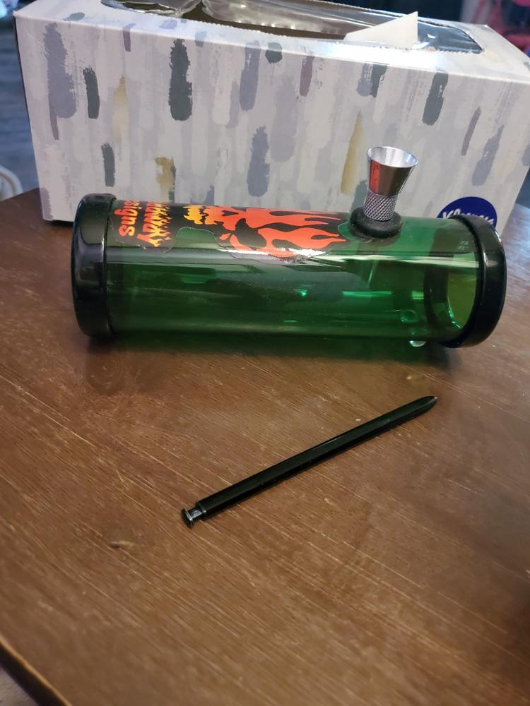 Headway 6" Acrylic Steamroller Pipe - Customer Photo From Anonymous