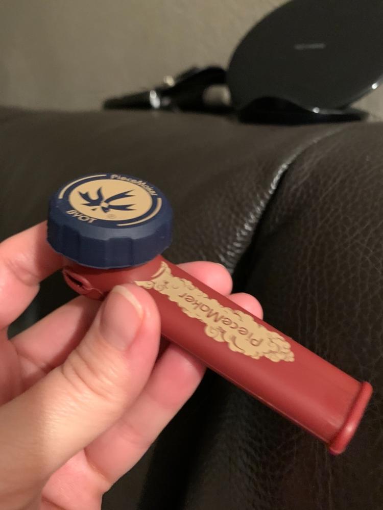 Piecemaker Karma Silicone Pocket Pipe - Customer Photo From Melissa Power
