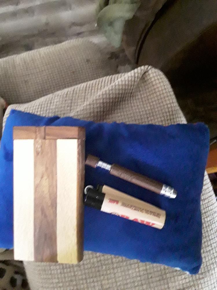 RYOT Large Wood One Hitter Bat w/ Spring - Customer Photo From Becci