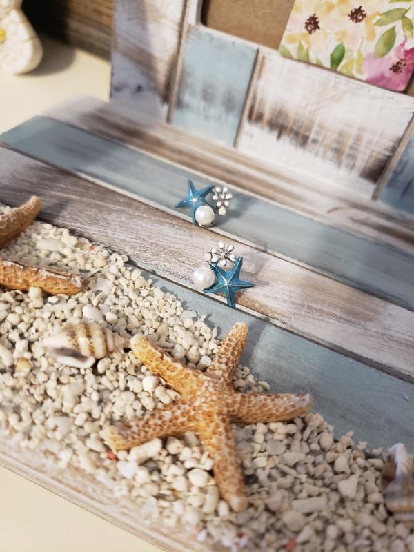 Starfish Pearl Studs - Customer Photo From Savannah Bonner
