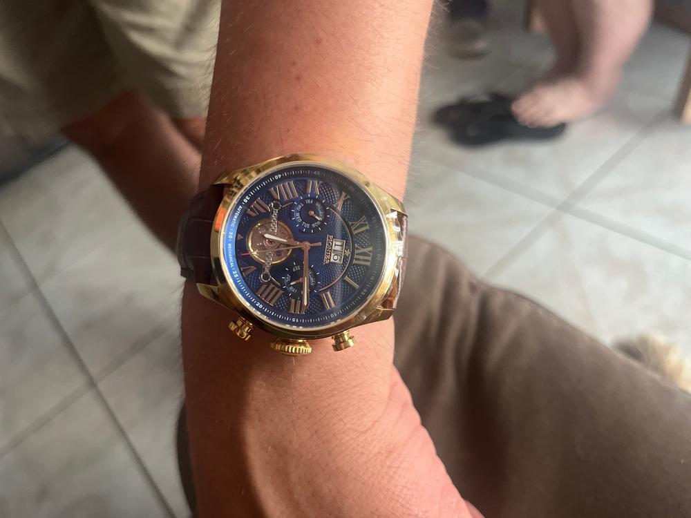 Automatic Havana P7001-3 | Gold | Pionier Germany - Customer Photo From Anyelys Calero