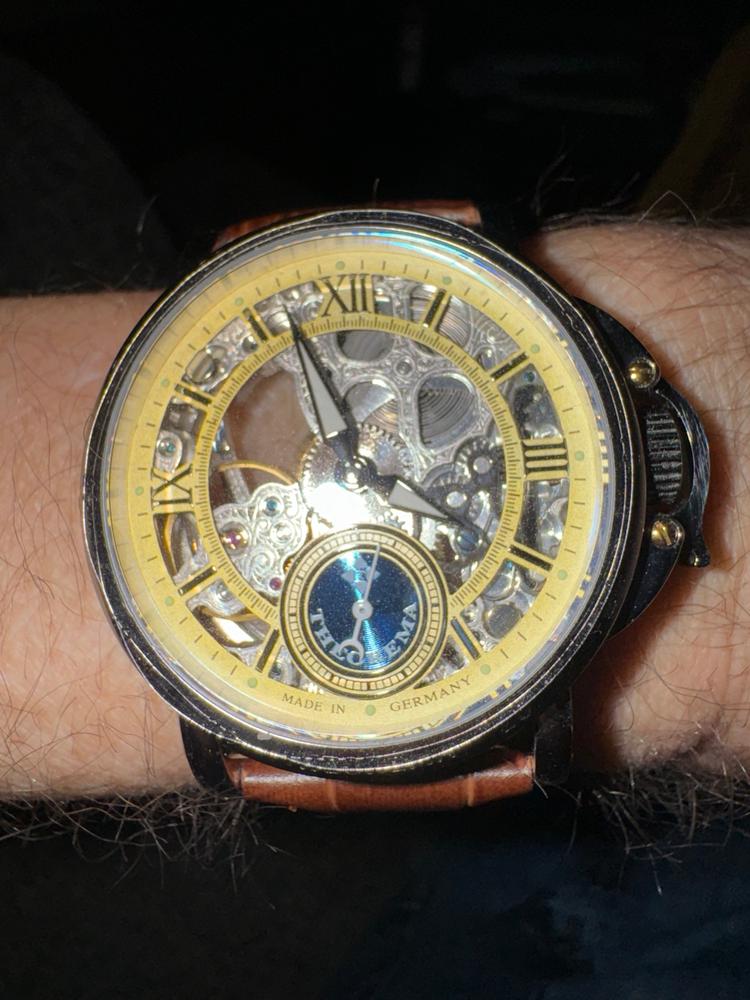 Casablanca Theorema - GM-101-4 | SILVER | Made in Germany mechanical watch - Customer Photo From Robert Rowe