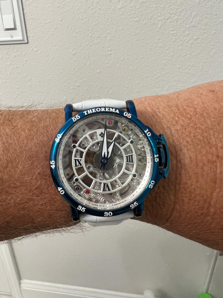 Sahara Theorema - GM-119-1 | BLUE | MADE IN GERMANY WATCH - Customer Photo From Cecil Shiver