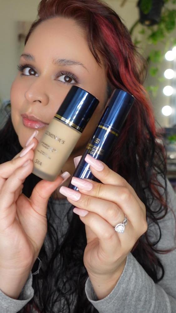 Seamless Fit Foundation Duo SC 03 LIGHT TAN - Customer Photo From Aliespice 