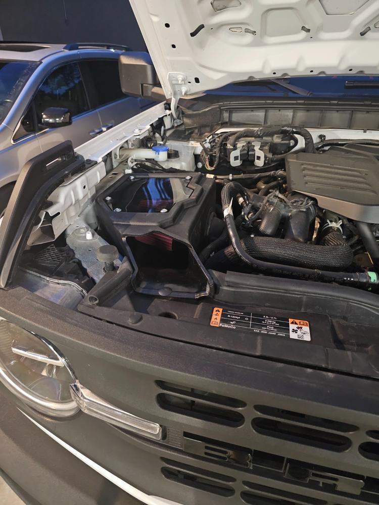 Closed Box Air Intake | 2021-2024 Ford Bronco 2.3L Turbo (47002) - Customer Photo From Clifford A Reed
