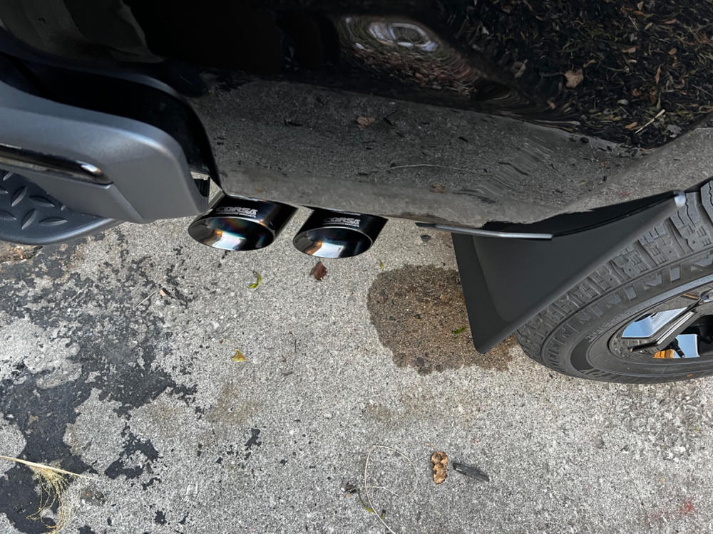 3.0IN Cat-Back SSE Twin 4IN (14873) Sport Sound Level | 14-19c Silverado Sierra 5.3L 143WB - Customer Photo From Daniel Grime