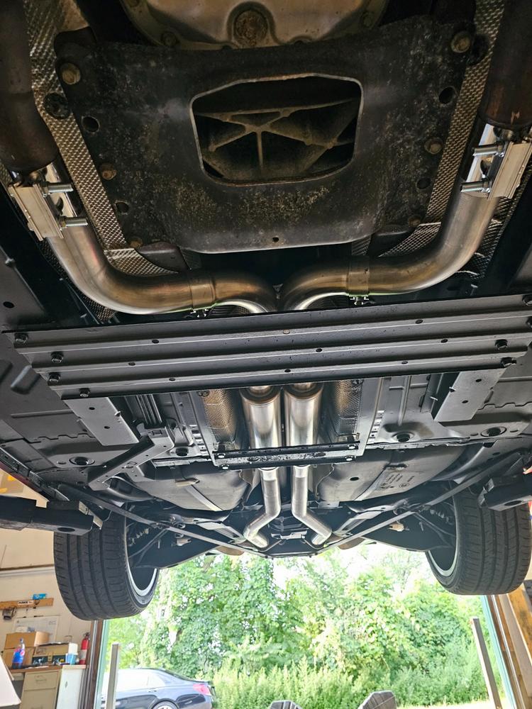 2.5IN Cat-Back Single 4.0IN Tips (14953) Sport Sound Level | 2010-2015 Camaro RS 3.6L V6 - Customer Photo From Michael Grimm