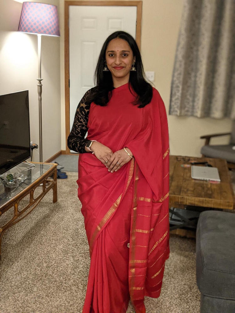 Long Sleeve Lace Crop Top - Customer Photo From Sneha Srinivas