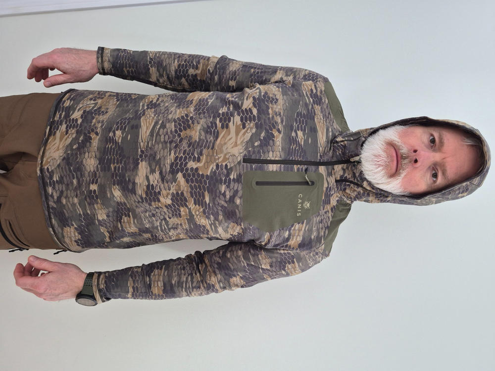 Chamois Fleece Hooded Half-Zip- Best Seller for Any Type of