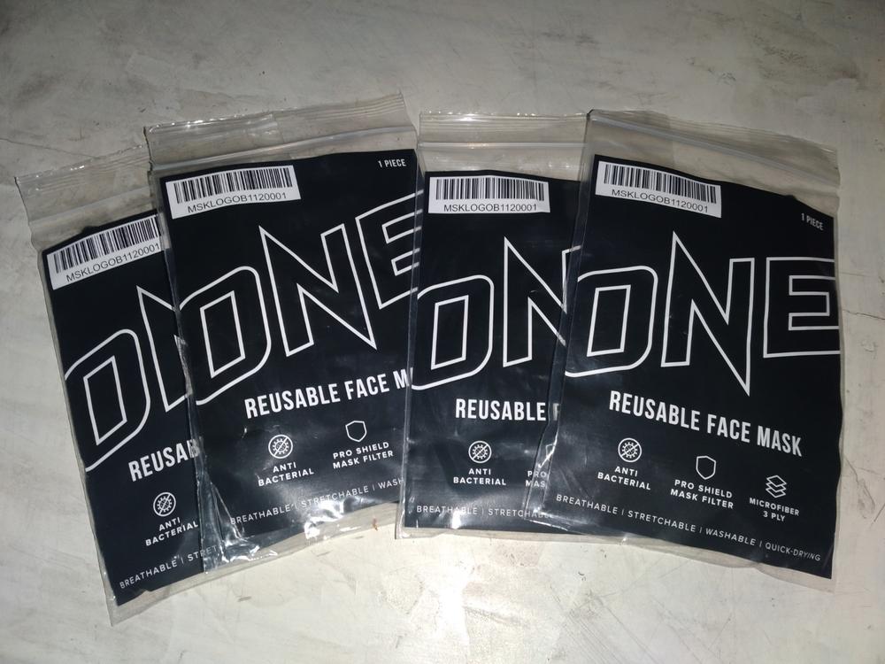 ONE Face Mask (Set of 4) - Customer Photo From Paul Alexander Deduro